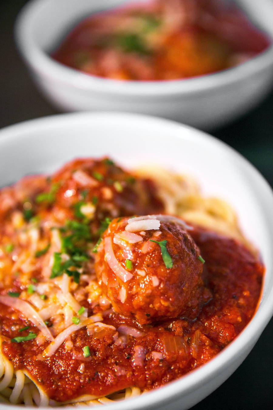 Fleischbällchen in Tomatensoße